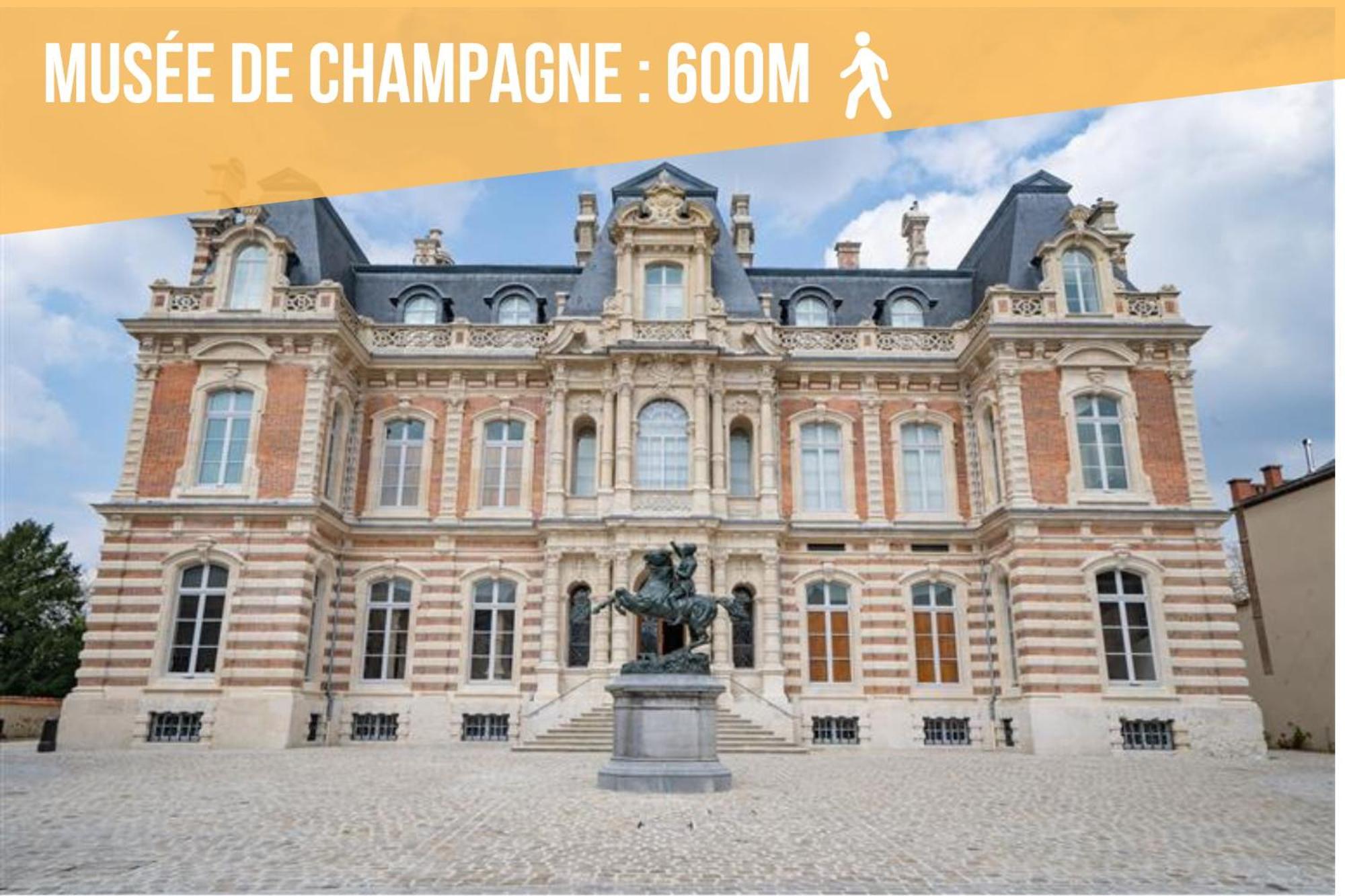Gite Urbain - La Bulle De Champagne - Parking Épernay Eksteriør bilde